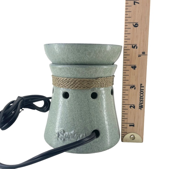 Scentsy Hatteras Jade Green‎ Warmer - Picture 4 of 7